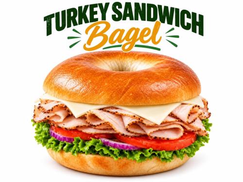 Turkey Bagel Sandwich