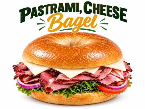 Bagel Pastrami sandwich
