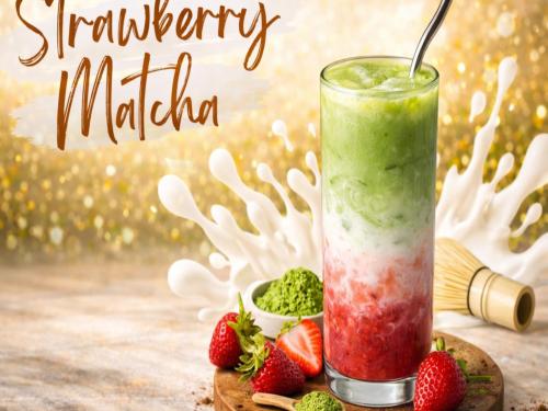 Strawberry Matcha